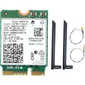 Resim Moveevo 9560ngw İç Kurulu Çift Frekanslı Kablosuz Ağ Kartı Çift Antenli 