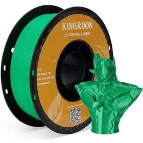 Resim Kingroon Pla Filament - Yeşil - 1.75mm - 1kg 