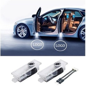 Resim Autogp Lr Range Rover Vogue Kapı Altı Işık Lazer Led Logo Hoşgeldin Aydınlatması 1 Çift/kutu 