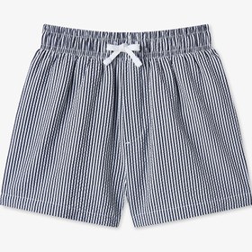 Resim Renkli Erkek Çocuk Navy Tissue Şort Mayo - STD / 5-6 