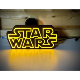 Resim Devotech Star Wars Led Işıklı Lightbox Masa Lambası 
