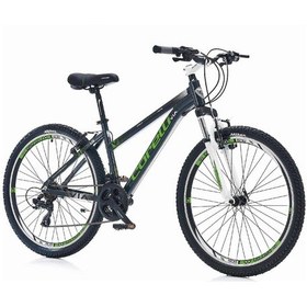 Resim Corelli Via Lady 1.0 26'' Dağ Bisikleti Siyah-yeşil Siyah - Yeşil 