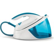 Resim Perfectcare Compact Essential Gc6800/20 Buharlı Ütü İstasyonu 2400 W 1,3 L Steamglide Taban Mavi - Beyaz Philips