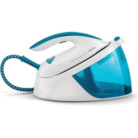 Resim Perfectcare Compact Essential Gc6800/20 Buharlı Ütü İstasyonu 2400 W 1,3 L Steamglide Taban Mavi - Beyaz 