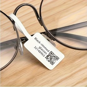 Resim 1 Rulo Beyaz Takı Fiyat Etiketi - Phomemo M110, M120, M220 ile Uyumlu, 100 Yaprak/Ruloda, 70x30mm, Dayanıklı Şeffaf Kenar Tasarım, Kolyeler ve Perdahlara Uygun, Profesyonel Görünüm, Pürüzsüz Yüzey 