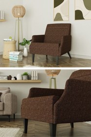 Resim Modalife Mitra Berjer Salon&oturma Odası Kanepe - Kahve 