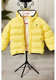 Resim Erkek Bebek Çocuk Mont 51282 Sarı 