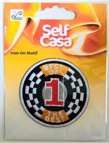 Resim Self Casa Ütü Ile Yapışan Dokuma Arma - Patch - Yama Formula 1 Şampiyonluk Brövesi Iron-on Motif 