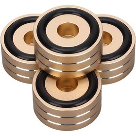 Resim Vkemall Monosaudio Sp4010 Hoparlör Vibration İzolatör Ayakları 4 Adet - Alüminyum 40x20mm - Cd/dvd, Amfi, Hoparlörler İçin Titreşim Engelleme 