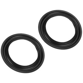 Resim Moveevo 2 Adet 5 İnç Hoparlör Gömlek Kenarı, Kauçuk Malzeme, Jbl/swans İçin Yerine Geçici, Siyah, Dayanıklı Tamir Parçası 