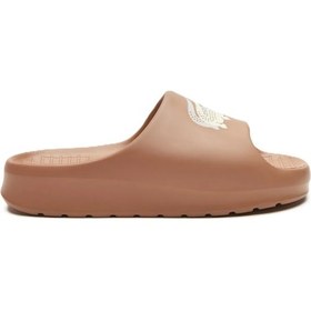 Resim Lacoste Croco 2.0 Evo Kadın Terlik Kahverengi 