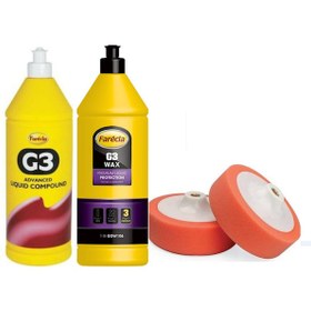 Resim Farecla G3 Pasta 1 Litre G3 Wax Cila 1 Litre Çift Sünger 