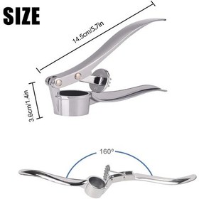 Resim Paslanmaz Çelik Sarımsak Presi 