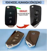 Resim GMA KEYS Lüx Volkswagen Çevirici Uds Jetta Caddy Transporter Skoda Seat Amarok Vs. (YENİ NESİL DÖNÜŞÜM KABI) 