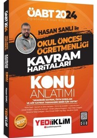Resim 2024 ÖABT Hasan Sanlı ile Okul Öncesi Öğretmenliği Kavram Haritaları Konu Anlatımı - Hasan Sanlı - Yediiklim Yayınları 