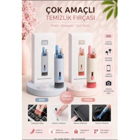 Resim Newstore Home Çok Fonksiyonlu 7in1 Kulaklık Klavye ve Ekran Temizlik Kiti Temizleyici Kit 7 In 1 Temizleme 