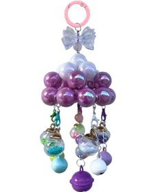 Resim Userfriendly11 Denizanası Boncuklu Rüzgar Çanı Araba Aynası Süsü Zarif Araç Dekoru Renk Karışımı 