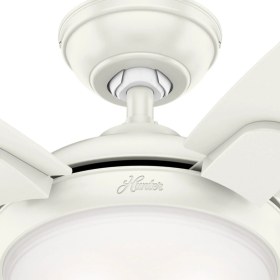 Resim HUNTER FAN - Contempo Beyaz - 132 Cm. Aydınlatmalı ve Uzaktan Kumandalı Tavan Vantilatörü 