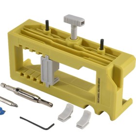 Resim Skyeyyt Kapı Menteşe Jig, Kapı Menteşe Mortiser, Menteşe Kurulum Kiti, 3 Inç Ila 5inç Menteşeler Için Kapı Menteşe Yönlendirici Şablonu (Yurt Dışından) 