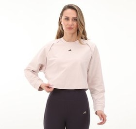 Resim adidas Power Cover Up Kadın Sweatshirt Pembe 