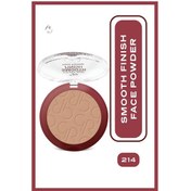 Resim Smooth Fınısh Face Powder No: 214 - Pürüzsüz Bitişli Pudra 