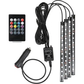 Resim Diğer Citroen C3 Picasso 2009-2017 Ayak Altı LED 12 Ledli Çok Fonksiyonlu 