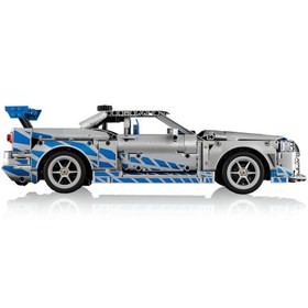 Resim Lego Technic Daha Hızlı Daha Öfkeli Nissan Skyline GT-R (R34) Araba 42210 