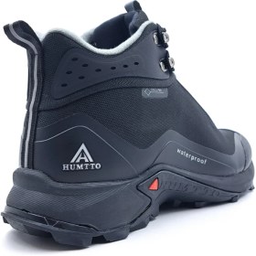 Resim Humtto HM210500B Su Geçirmez Unisex Kadın Siyah Outdoor Spor Bot 