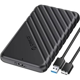Resim Elivora Usb3.0 2.5 Inç HDD 6tb SSD Harici Slim Harddisk Kutusu,, Siyah 