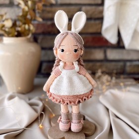 Resim Amigurumi Taçlı Bebek 