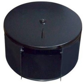 Resim Paslanmaz Çelik Mini Jumbo Tuvalet Wc Kağıdı Aparatı Siyah 