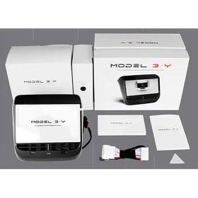 Resim Tesla Model Y Için 7" Arka Eğlence ve Klima Kontrolü Dokunmatik Ekran 2023Y-7TSD 