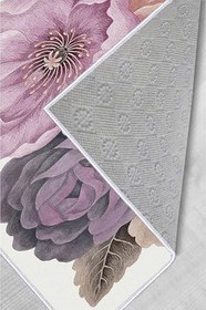 Resim Rovigo Dijital Baskı Yıkanabilir Kaymaz Taban Salon Halısı RVG1290, Pembe, 180 x 300 