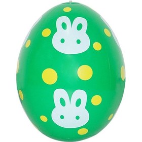 Resim Hfambition Mor Pvc Hava Dolu Paskalya Yumurtası - Bahçe Dekorasyonu Oyuncağı, Hava Alma Kolay, Dayanıklı Dış Mekan Süsleme 