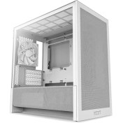 Resim Nzxt H Series H3 Flow CC-H31FW-01 Matx Beyaz Gaming (Oyuncu) Kasası 