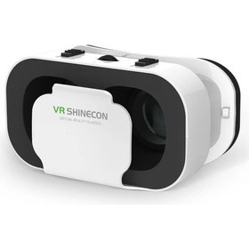 Resim 3D Sinema Vr Gözlükleri Sanal Gerçeklik Bin Magic 5. Nesil Cep Telefonu 3D Gözlük Kask Dijital Gözlük + Stereo Kulaklık (Yurt Dışından) 