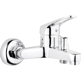 Resim Yüksek Kaliteli Paslanmaz Pirinç Malzeme Duş Banyo Bataryası Musluğu Garantili Kararma Yapmaz 