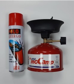 Resim İksa Mocamp Pratik Kamp Ocağı Kırmızı 