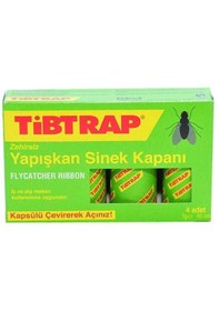 Resim Tibtrap Yapışkan Sinek Kapanı 4 Lü Diğer 