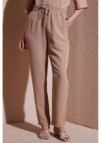 Resim Fashion Friends Bayan Pantolon 25y0550k1 Bej Bej 