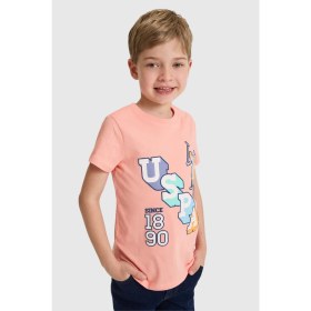 Resim U.s. Polo Assn. Erkek Çocuk Mercan Tişört 50327027-VR204 