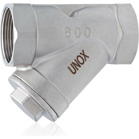 Resim Unox Paslanmaz Y Tipi Pislik Tutucu Filtre 1/2" 
