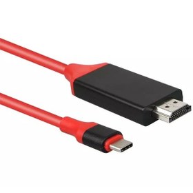 Resim Usb Type C 3.1 To Hdmi 4330P Çevirici Dönüştürücü Kablo Tv Televi 