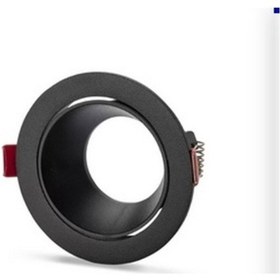 Resim REN SİYAH LED SPOT BOŞ KASA 