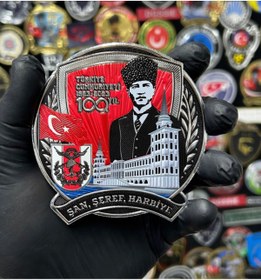 Resim KUBİLAY ASKERİ MALZEME Atatürk arma peç 