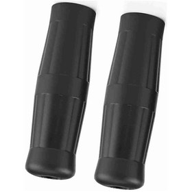 Resim Konesam Motosiklet Lastik El Tutucu Çifti - Sıcak/soğuk Dayanıklı, Kaymazsız - 22mm Sol/25mm Sağ - Siyah Kola Şişesi Desenli 