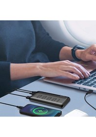 Resim Lenyes PX135P 10w 10000mah Led Işık Göstergeli Taşınabilir Powerbank Siyah 