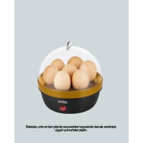 Resim Herşeytrend Elektrikli Yumurta Pişirme Makinesi 7 Yumurta Kapasiteli 