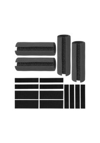 Resim Suntek Fitness Ekipmanları Spor Bisikleti Için 4 Parça Köpük Siyah 