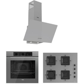 Resim Ferre QBL62CPR-SS208-D088 Flowart Serisi Ankastre Set 